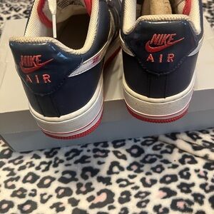 Nike Kids' Navy and Red Sneakers